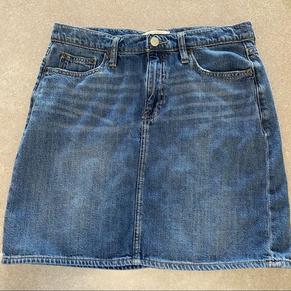 2 for 20 💚 GAP denim skirt 30” - Picture 7 of 7